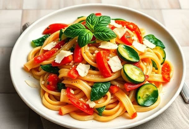 Snelle Groentepasta met Kruiden