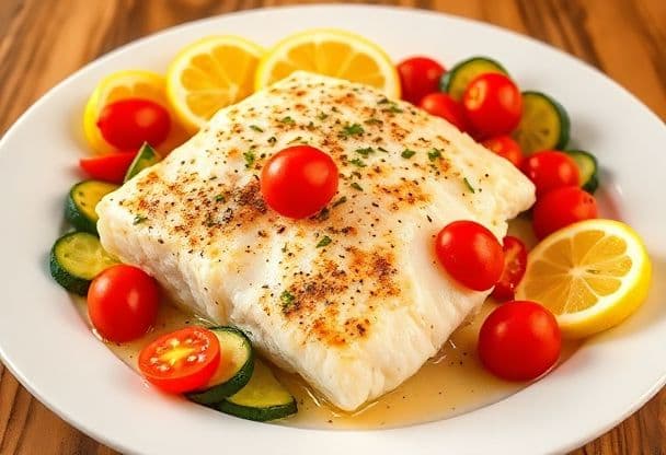Snelle Kabeljauwfilet met Groenten