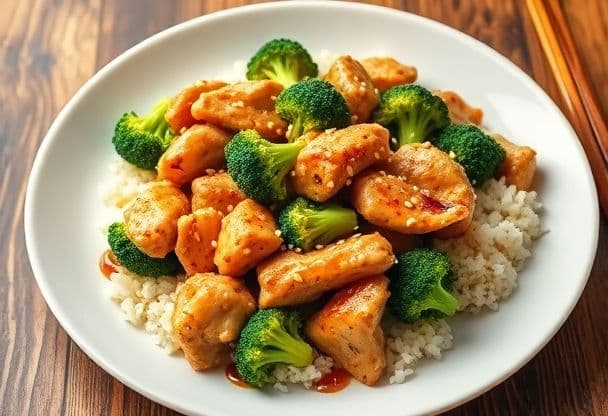 Snelle Kipfilet met Broccoli en Sesam