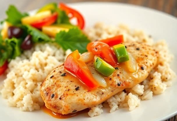 Snelle Kipfilet met Paprika en Ui