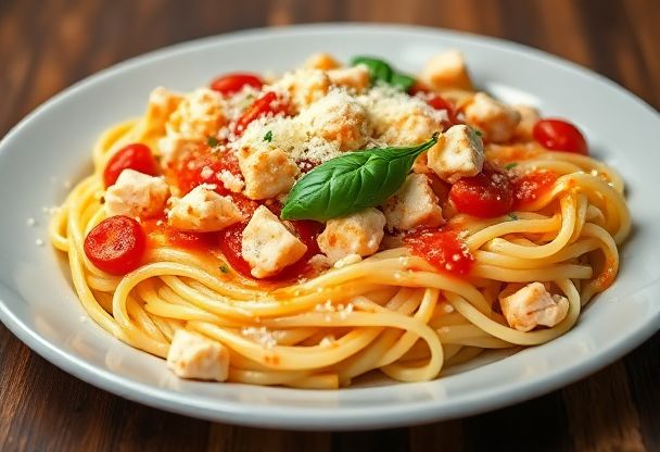 Snelle Kipfilet Pasta
