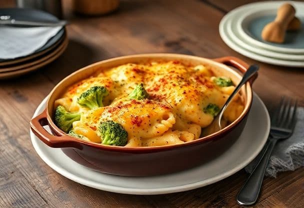 Heerlijke Romige Pasta Broccoli en Kaas Gratin uit de Oven