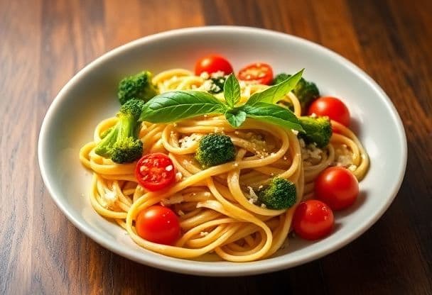 Snelle Pasta met Broccoli en Tomaat
