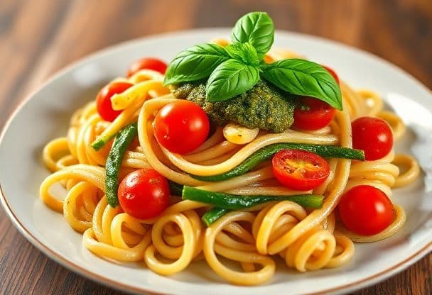 Snelle Pasta met Groenten