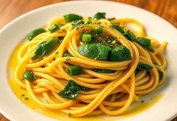 Snelle Pasta met Groenten en Kruiden