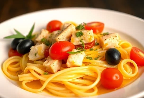 Snelle Pasta met Tonijn en Groenten