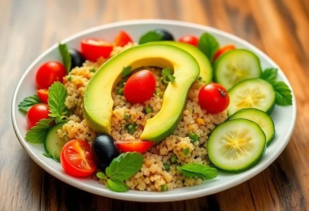 Snelle Vegetarische Bowl met Quinoa