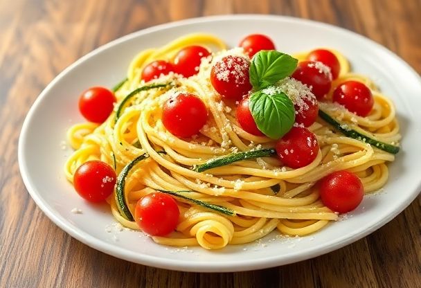 Snelle Vegetarische Pasta