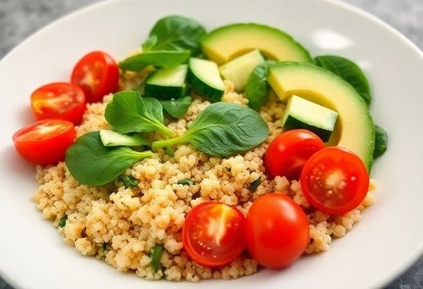 Snelle Vegetarische Quinoa Bowl