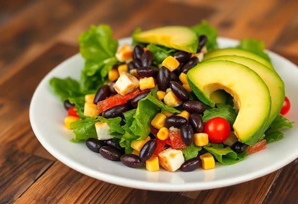 Snelle Vegetarische Taco Salade