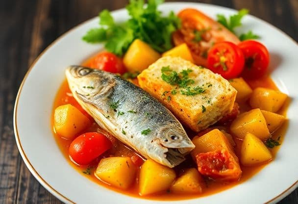 Snelle Visstoofpot met Aardappelen