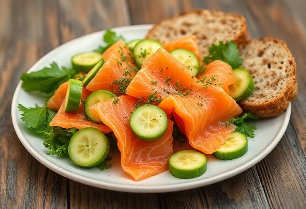 Snelle Zalm en Avocado Salade