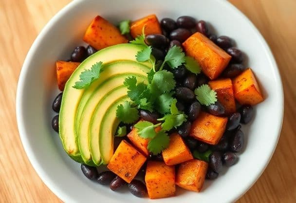Snelle Zoete Aardappel Bowl
