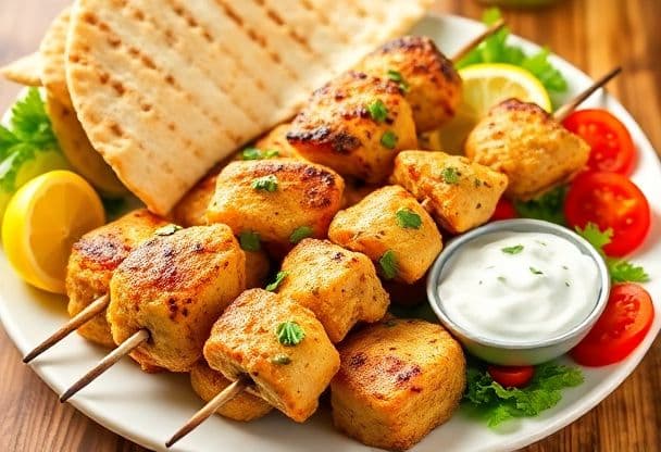 Kip Souvlaki met Tzatziki