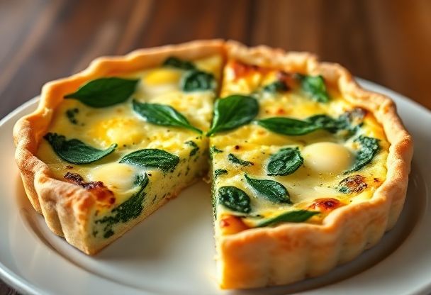Spinazie Quiche