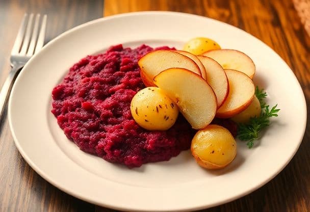 Stamppot Rode Biet met Appel