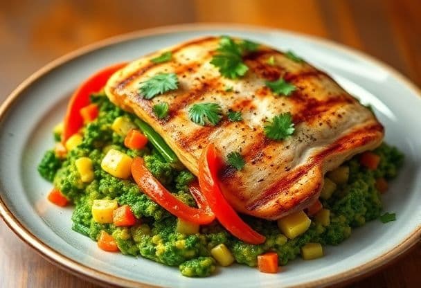 Stamppot met Boerenkool en Paprika