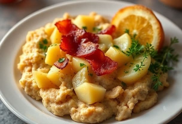 Stamppot met Koolraap en Spekjes