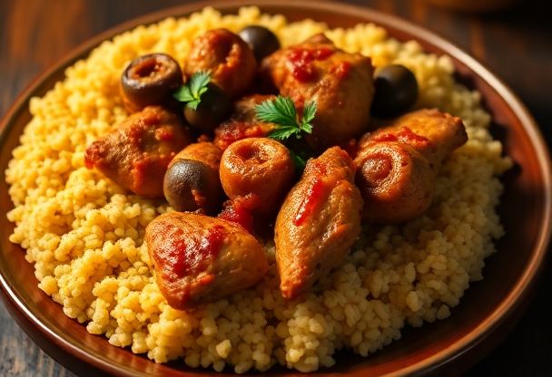 Tajine Kip met Olijven