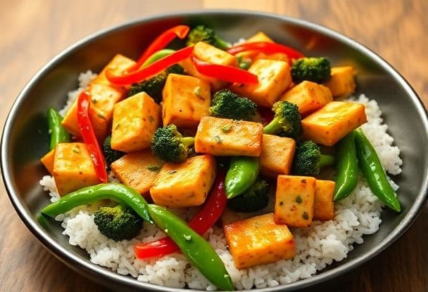Vegetarische Tjap Tjoy met Tofu