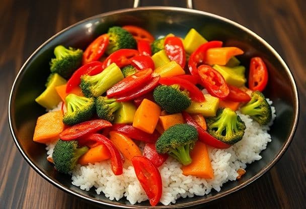Vegetarische Tjap Tjoy met Groenten