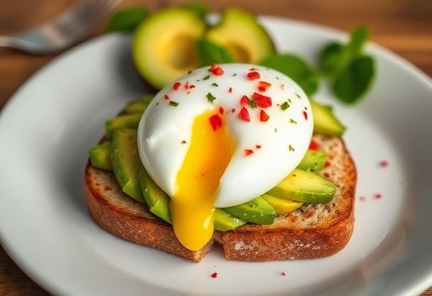 Romige Avocado Toast met Gepocheerd Ei in 15 Minuten