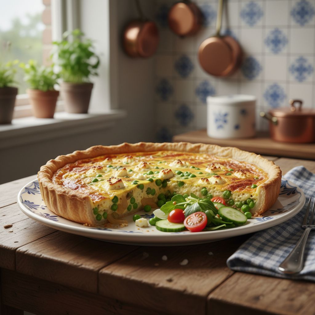 Doperwten en Hartige Quiche
