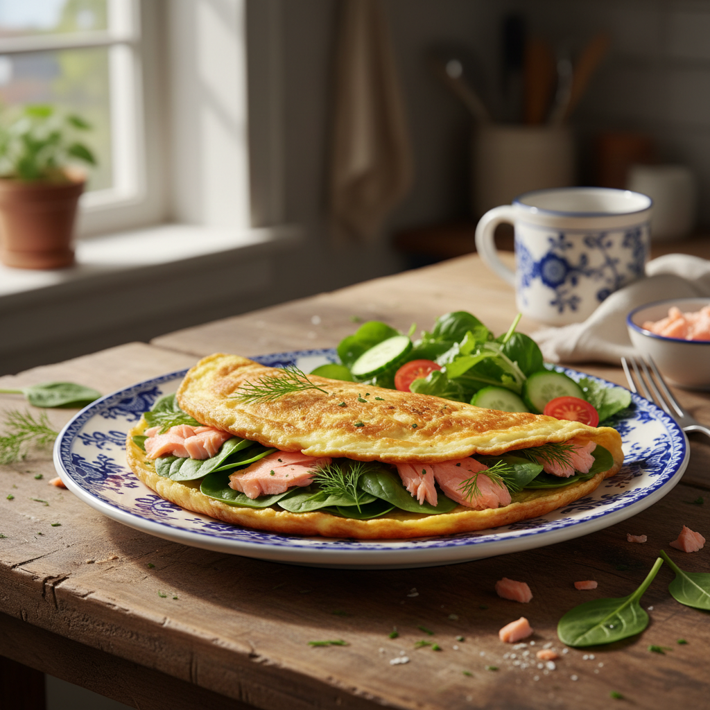 Foeyonghai met Zalm