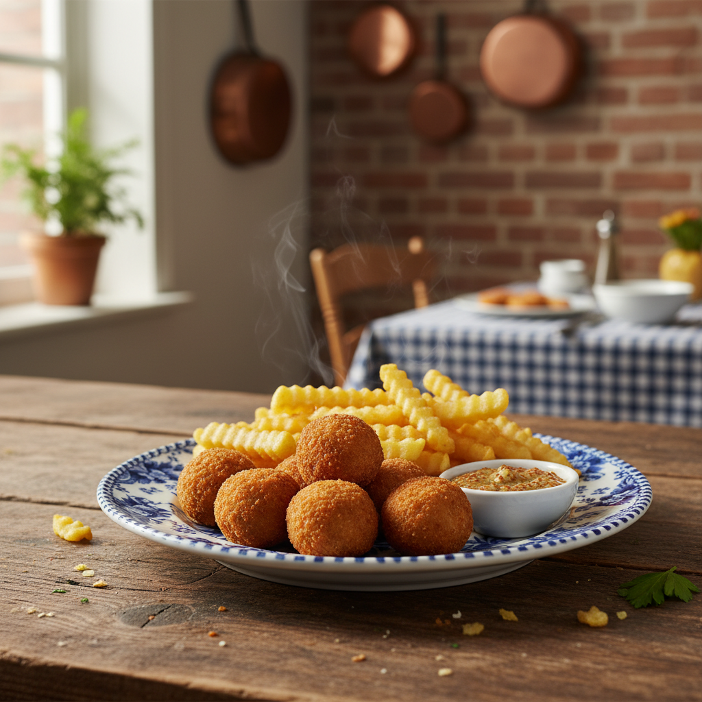 Verse Friet en Bitterballen voor Snel Genot