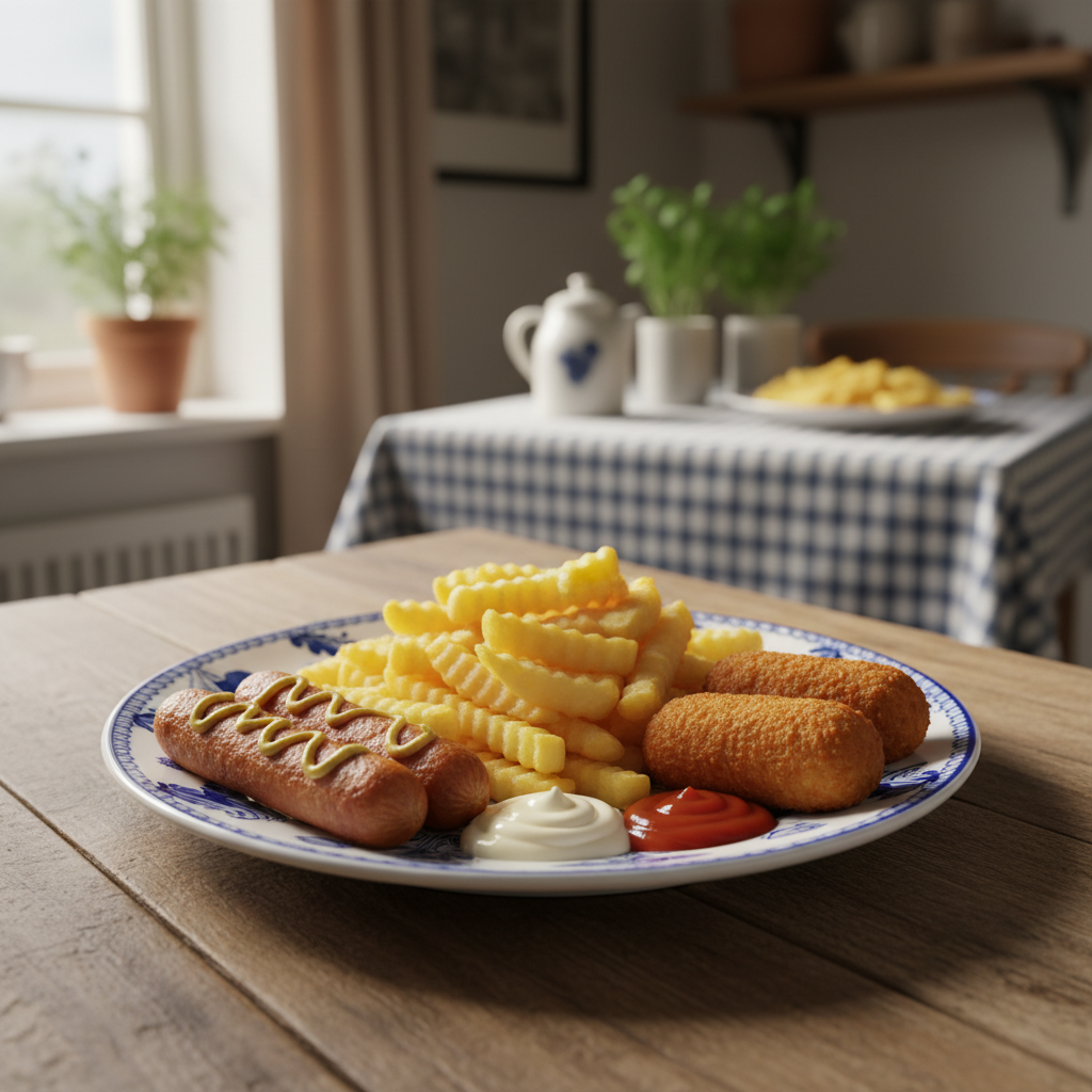 Frikandel Friet en Kroket
