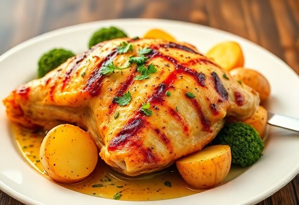 Gezonde Kip, Broccoli & Krieltjes uit de Oven
