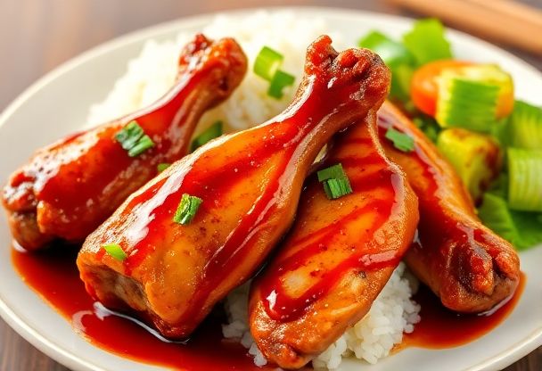 Kipvleugeltjes met Teriyakisaus