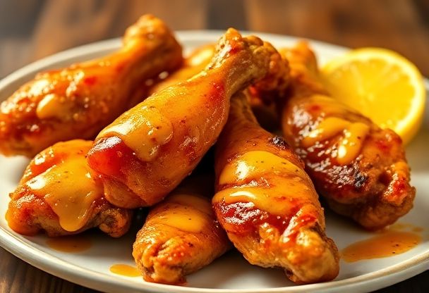 Kipvleugeltjes met Honing en Mosterd