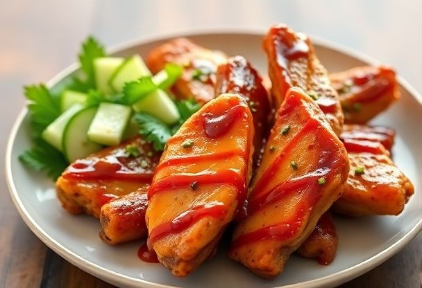 Kipvleugeltjes met Aziatische Marinade