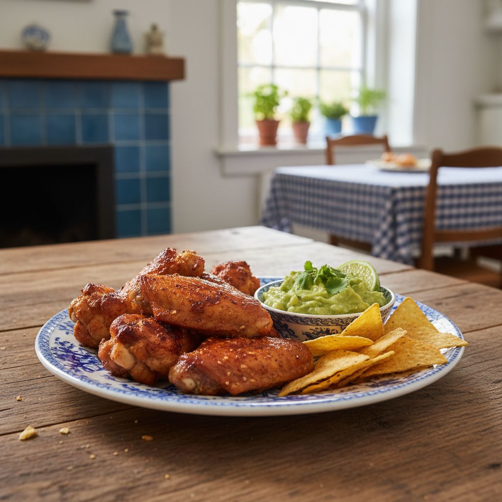 Kipvleugeltjes met Tex-Mex Kruiden