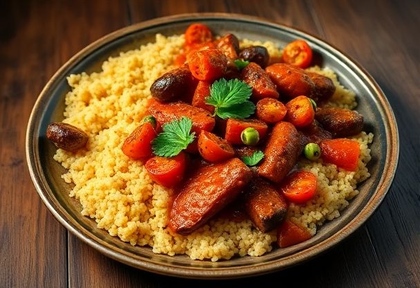 Marokkaanse Tajine met Aubergine en Kruiden