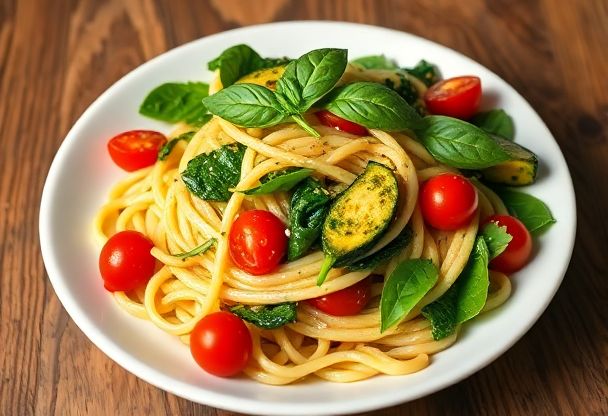 Snelle Pasta met Pesto voor een Gezonde Maaltijd