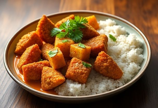Romige Vegan Katsu Curry in 30 Minuten